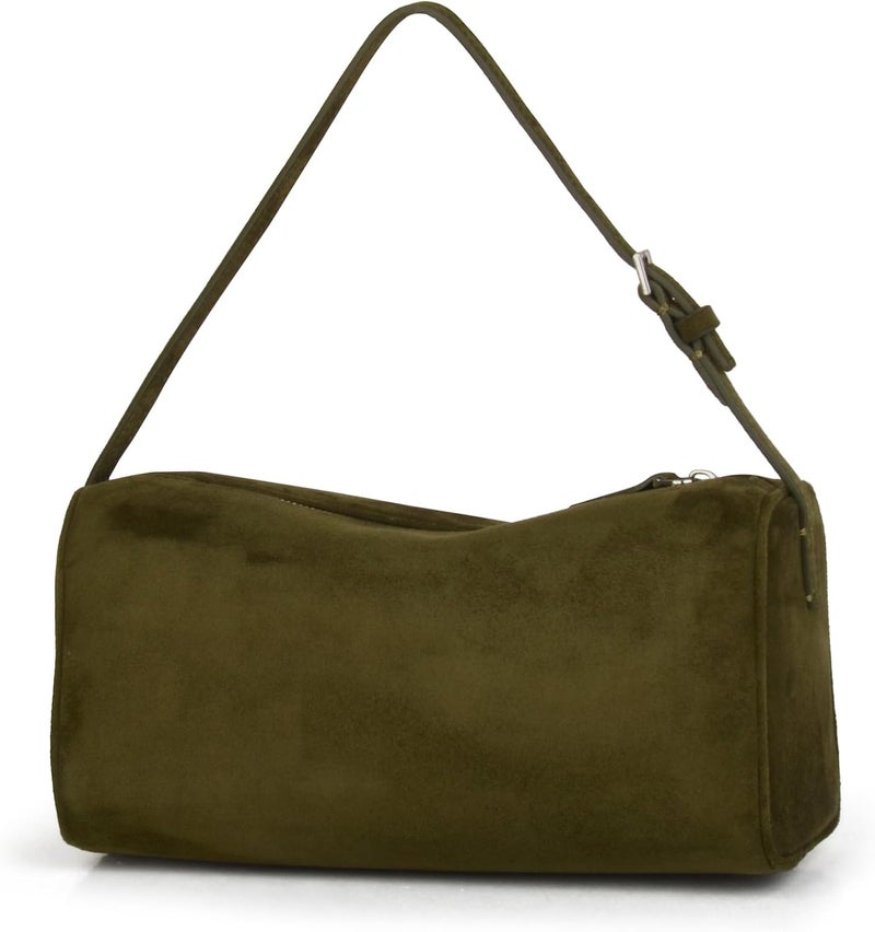 DONNAIN Premium Suede Leather Crossbody Purses for Women, Small Shoulder Bag with Adjustable Strap and Crossbody Hobo Bag - Image 1